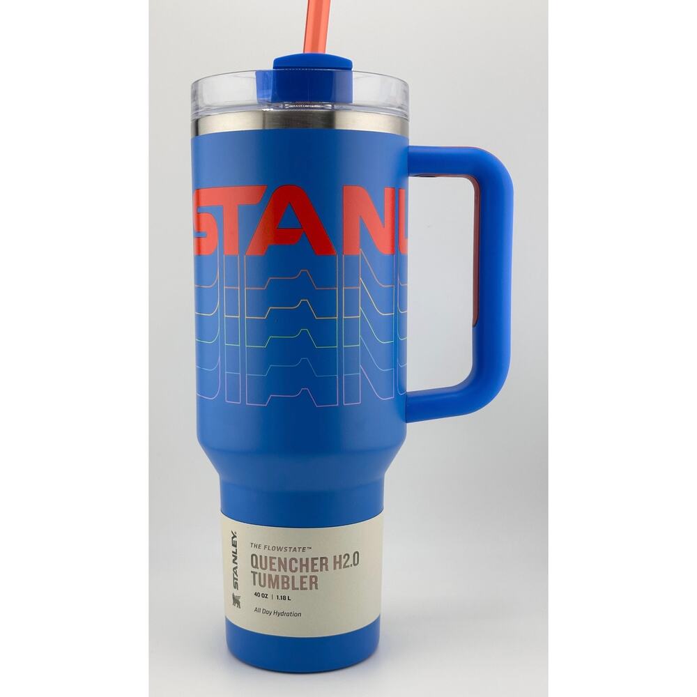 LIMITED EDITION Stanley Quencher H2.0 FlowState Tumbler 40oz, AZURE REVERB